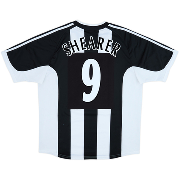 2001-03 Newcastle Home Shirt Shearer #9 - 8/10 - (XL)