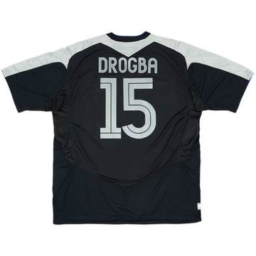 2004-05 Chelsea Away Shirt Drogba #15 - 7/10 - (XXL)
