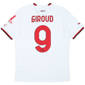 2022-23 AC Milan Away Shirt Giroud #9 - 8/10 - (M)