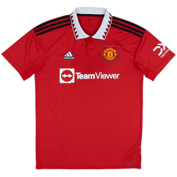 2022-23 Manchester United Home Shirt - 4/10 - (M)