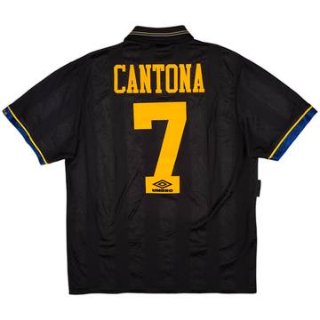 1993-95 Manchester United Away Shirt Cantona #7 - 8/10 - (L)