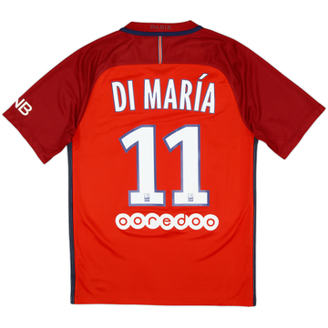 2016-17 Paris Saint-Germain Away Shirt Di Maria #11 - 6/10 - (S)