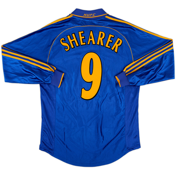 1998-99 Newcastle Away L/S Shirt Shearer #9 - 8/10 - (M)