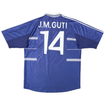 1998-99 Real Madrid Away Shirt J.M.Guti #14 - 5/10 - (XL)