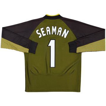 1998-99 England GK Shirt Seaman #1 - 8/10 - (Y)