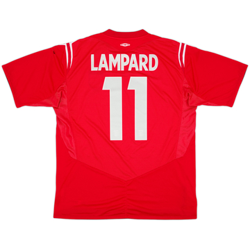Camiseta de visitante de Inglaterra 2004-06 Lampard #11 - 10/10 - (XL)