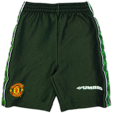1998-00 Manchester United GK Shorts - 8/10 - (8-9 Years)