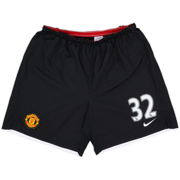 2007-08 Manchester United Away Shorts #32 (Tevez) - 8/10 - (XL)