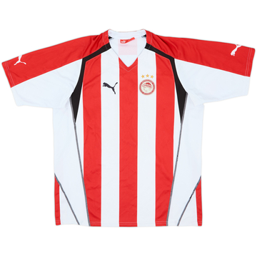 2005-06 Olympiakos Camiseta Local - 7/10 - (XL)