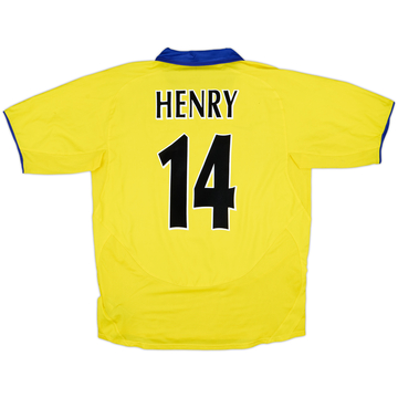 2003-05 Arsenal Away Shirt Henry #14 - 7/10 - (L)