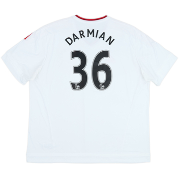 2015-16 Manchester United Away Shirt Darmian #36 - 9/10 - (3XL)