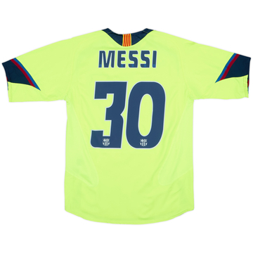 2005-06 Barcelona Camiseta de visitante Messi #30 - 8/10 - (S)