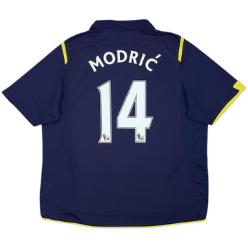 2009-10 Tottenham Camiseta de Visitante Modric #14 - 8/10 - (L)