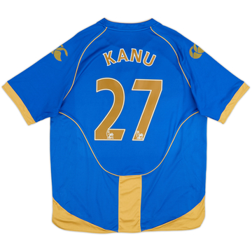 Camiseta de local del Portsmouth 2008-09 Kanu #27 - 6/10 - (XL)