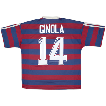 1995-96 Newcastle Away Shirt Ginola #14 - 6/10 - (S)