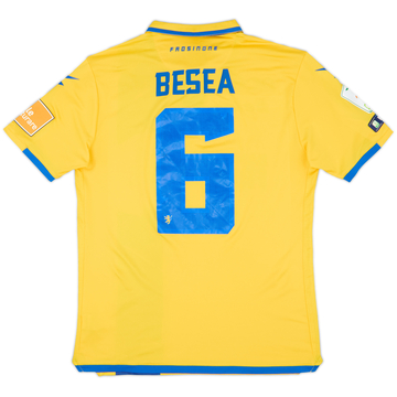 2019-20 Frosinone Match Issue Home Shirt Besea #6 - 7/10 - (M)