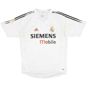 2004-05 Real Madrid Home Shirt - 4/10 - (M)