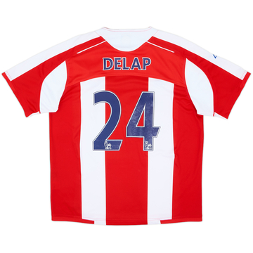 2008-09 Stoke City Home Shirt Delap #24 - 7/10 - (XL)
