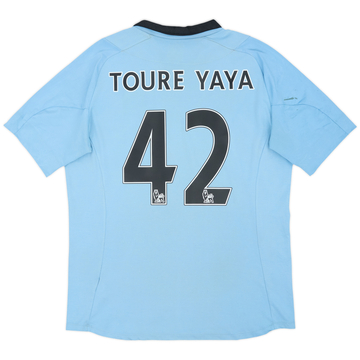 2012-13 Manchester City Home Shirt Toure Yaya #42 - 6/10 - (L)