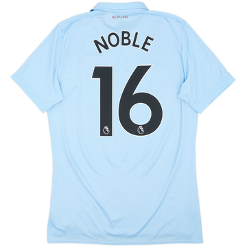 2017-18 West Ham Third Shirt Noble #16 - 7/10 - (XL)