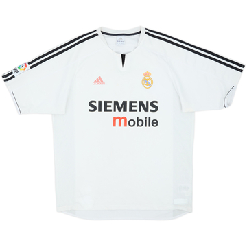 2003-04 Real Madrid Home Shirt - 4/10 - (L)