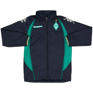 2008-09 Werder Bremen Kappa Hooded Rain Jacket - 7/10 - (15-16 Years)