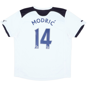 2010-11 Tottenham Home Shirt Modric #14 - 8/10 - (XL)