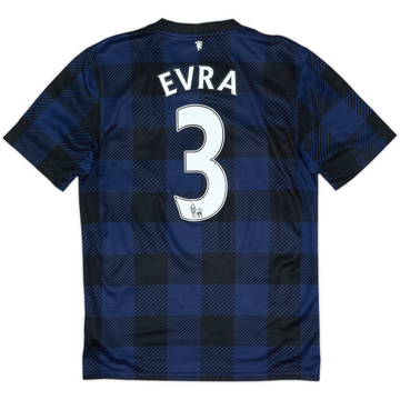 2013-14 Manchester United Away Shirt Evra #3 - 6/10 - (S)