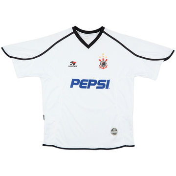 2001 Corinthians Home Shirt #6 - 5/10 - (L)