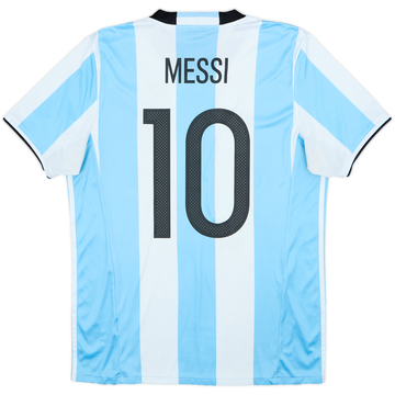 2016-17 Argentina Home Shirt Messi #10 - 5/10 - (L)