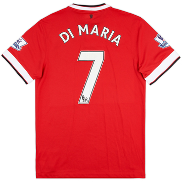 2014-15 Manchester United Home Shirt Di Maria #7 - 7/10 - (S)