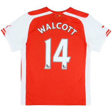 2014-15 Arsenal Home Shirt Walcott #14 - 7/10 - (M)