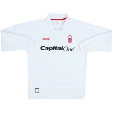 2003-04 Nottingham Forest Away L/S Shirt - 7/10 - (L)