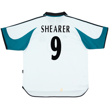 1999-00 Newcastle Away Shirt Shearer #9 - 7/10 - (XXL)