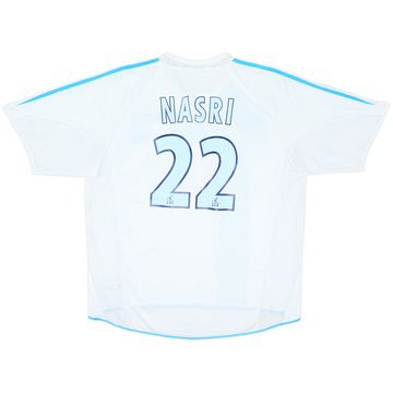 2004-05 Olympique Marseille Home Shirt Nasri #22 - 6/10 - (XL)