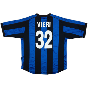 1999-00 Inter Milan Home Shirt Vieri #32 - 5/10 - (XL)