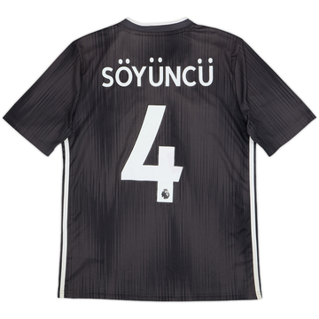 2019-20 Leicester Away Shirt Soyuncu #4 - 5/10 - (L.Boys)