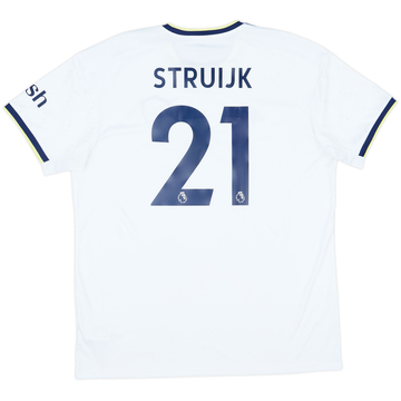 2022-23 Leeds United Home Shirt Struijk #21 - 6/10 - (XL)