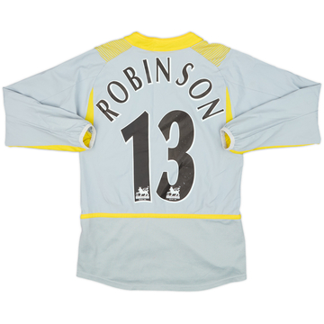 2002-03 Leeds United GK Shirt Robinson #13 - 6/10 - (S.Boys)