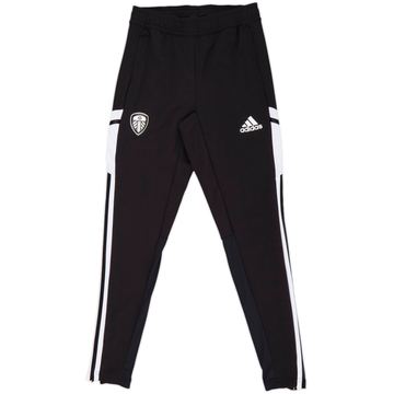 2022-23 Leeds United adidas Track Pants/Bottoms - 10/10 - (XS)