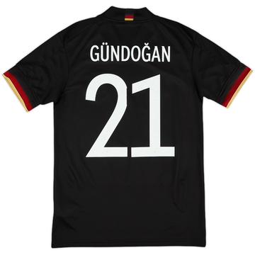 2020-21 Germany Away Shirt Gundogan #21 - 7/10 - (S)