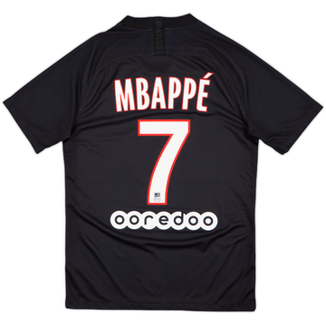 2019-20 Paris Saint-Germain Fourth Shirt Mbappe #7 - 8/10 - (S)