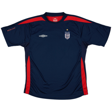 2004-05 England Umbro Training Shirt - 8/10 - (XL)