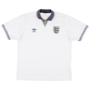 1990-92 England Home Shirt - 5/10 - (L)