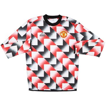 2022-23 Manchester United adidas Warm Top - 8/10 - (S)