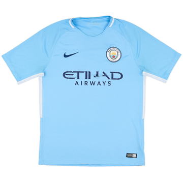 2017-18 Manchester City Home Shirt - 4/10 - (M)