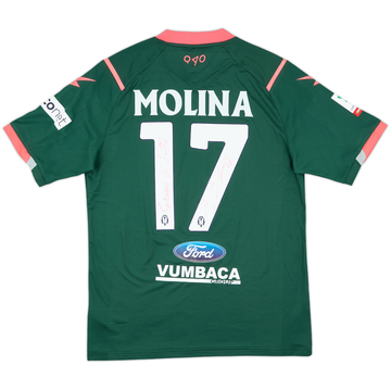 2021-22 Crotone Match Issue Coppa Italia Signed Fourth Shirt Molina #17