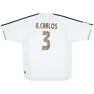 2003-04 Real Madrid Home Shirt R.Carlos #3 - 5/10 - (L)