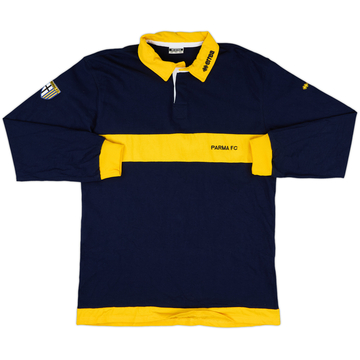 2006-07 Parma Errea Rugby Polo L/S Shirt - 9/10 - (XXL)