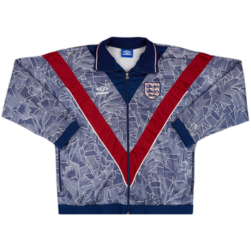 1993-95 England Umbro Track Jacket - 5/10 - (L)